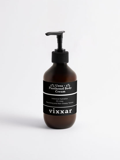 5% Urea + 2% Panthenol Body Cream 280ml - Vixxar Natural SkincareDefault