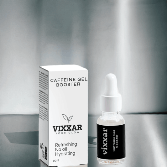 Caffeine Gel Booster 15ml – Revitalize & Refresh Tired, Puffy Skin Naturally - Vixxar Cosmetiques