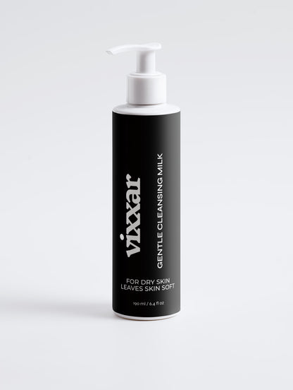 Mild rengöringsmjölk 200ml – Sheasmör, argan- &amp; avokadoolja | Vixxar