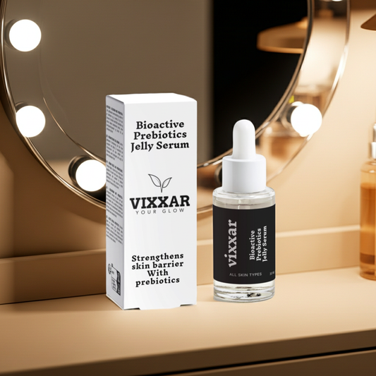 Vixxar Bioactive Prebiotics Jelly Serum 30ml hydrating face serum for balanced healthy skin