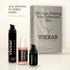 Vixxar Age-Defying Trio Collection Box gift set with Anti-Age Day Cream, Peptide Serum and 3-in-1 Eye Cream for Men in front of the gift box