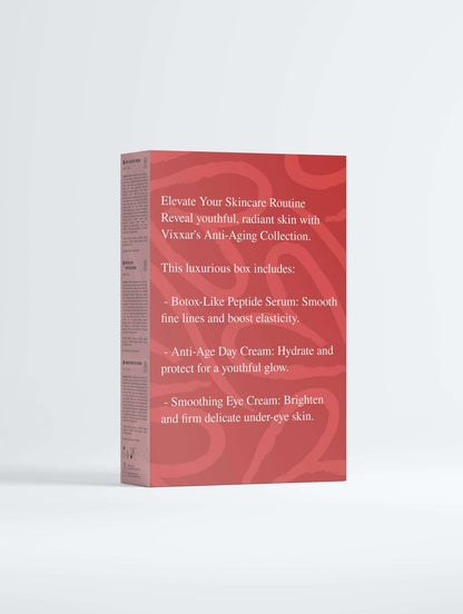 Anti - Ageing Collection – Day Cream, Peptide Serum &amp; Eye Cream Set - Vixxar CosmetiquesDefault