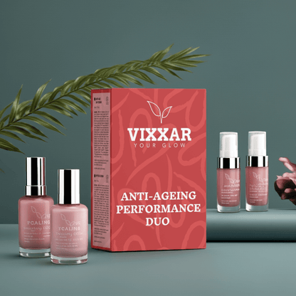 Anti - Ageing Performance Duo – Peptide Serum &amp; Firming Day Cream Set - Vixxar CosmetiquesAnti ageingDefault