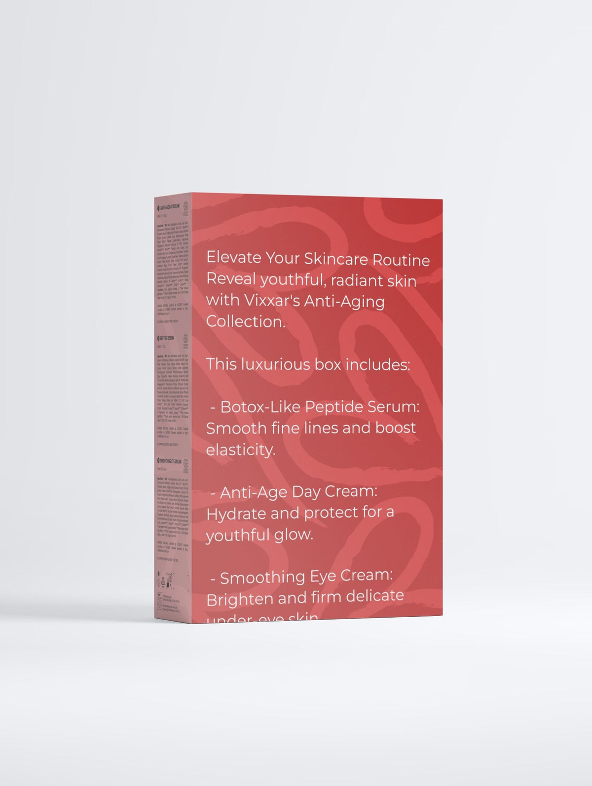 Anti-Aging Collection Box – Peptide Serum, Eye Cream &amp; Day Cream | Vixxar