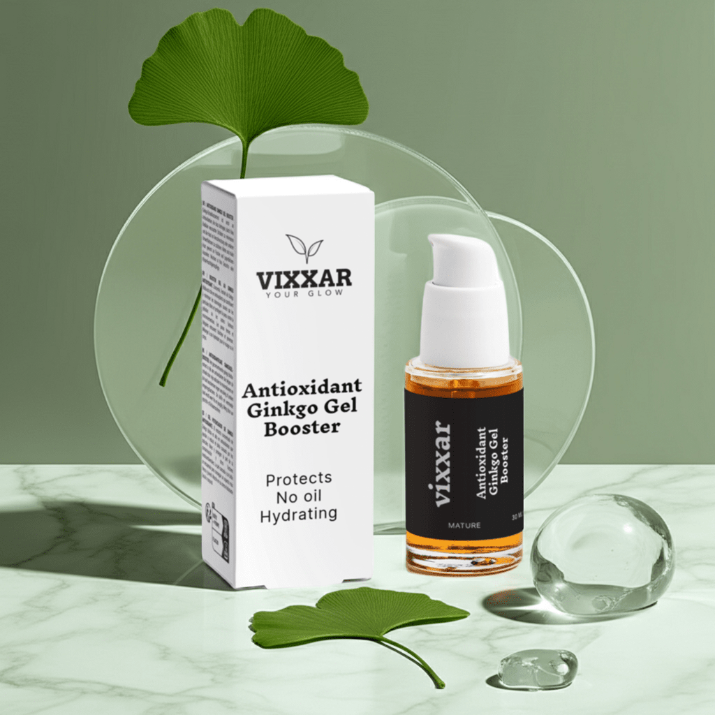 Antioxidant Ginkgo Gel Booster, 30ml - Vixxar CosmetiquesDefault