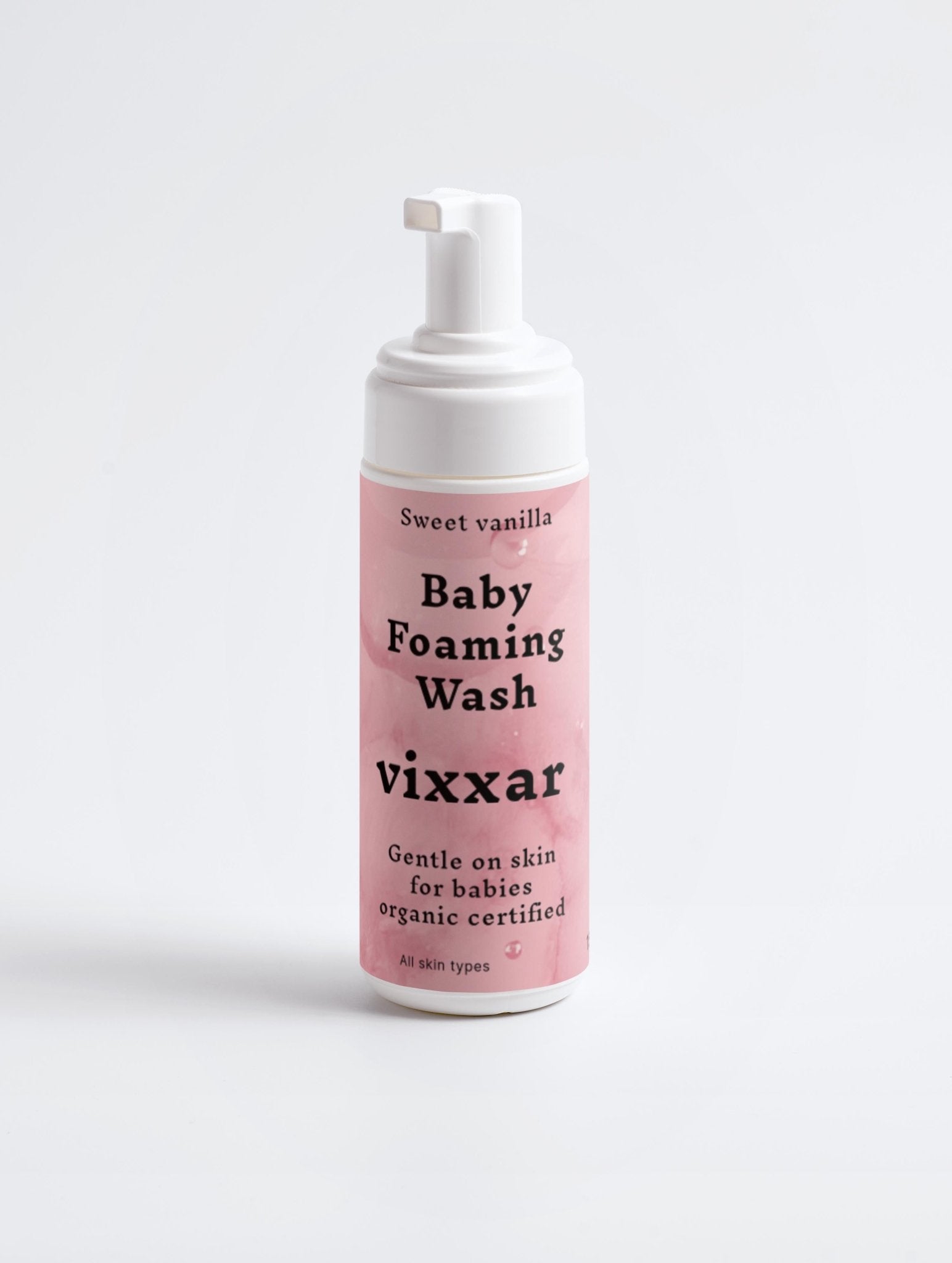 Foaming Wash – COSMOS Organic Soap Free Gentle Newborns Vixxar
