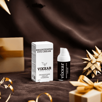 Brightening Eye Cream 15ml – Reduce Dark Circles &amp; Puffiness Naturally - Vixxar Cosmetiques