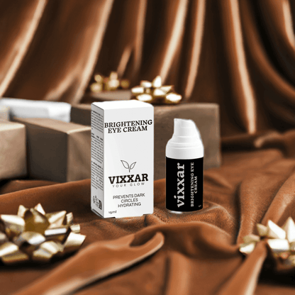 Brightening Eye Cream 15ml – Reduce Dark Circles &amp; Puffiness Naturally - Vixxar Cosmetiques