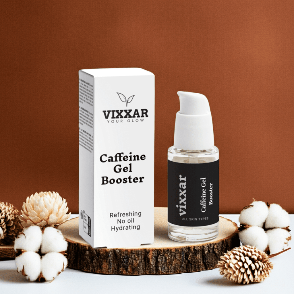 Caffeine Gel Booster 30ml – Energizing &amp; Brightening Skin Booster - Vixxar CosmetiquesDefault