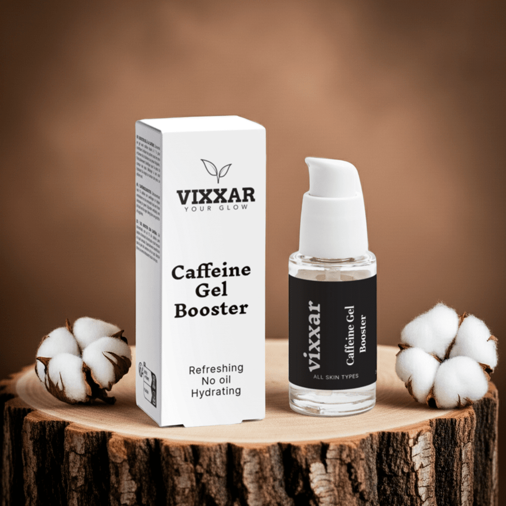 Caffeine Gel Booster – Depuff Brighten & Energize Tired Skin Vixxar