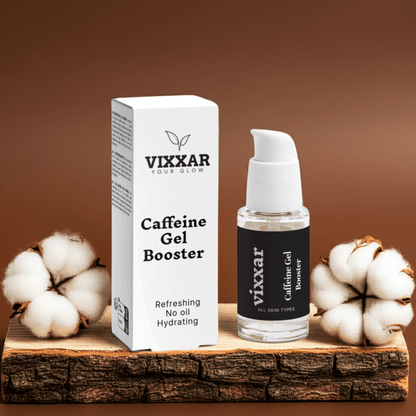 Caffeine Gel Booster 30ml – Energizing &amp; Brightening Skin Booster - Vixxar CosmetiquesDefault