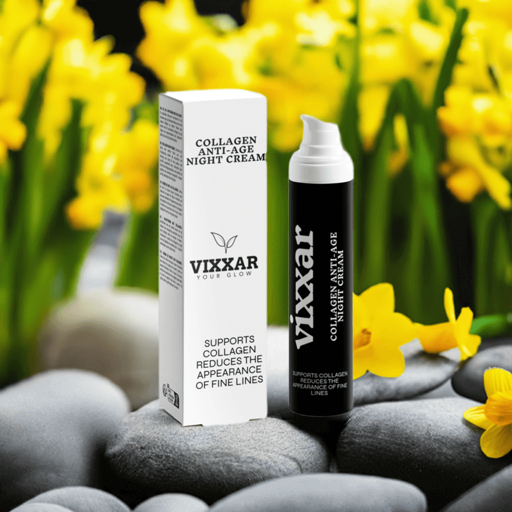 Collagen Anti - Age Night Cream 50ml – Rejuvenating Overnight Moisturizer - Vixxar Cosmetiques