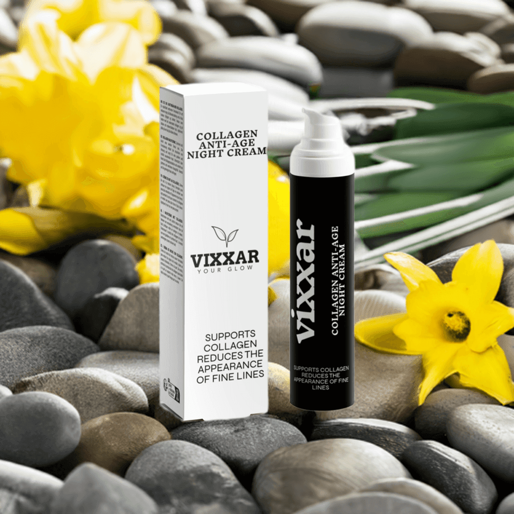 Collagen Anti - Age Night Cream 50ml – Rejuvenating Overnight Moisturizer - Vixxar Cosmetiques