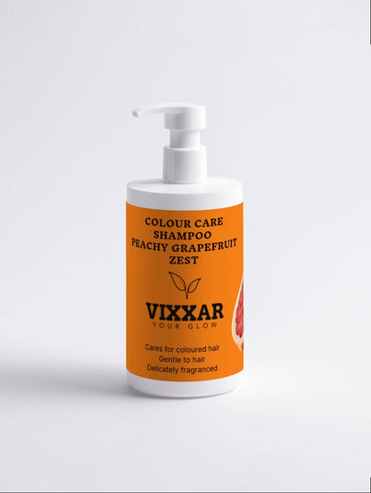 Color Care Shampoo | Peach Grapefruit Extracts (400ml) - Vixxar Cosmetiques