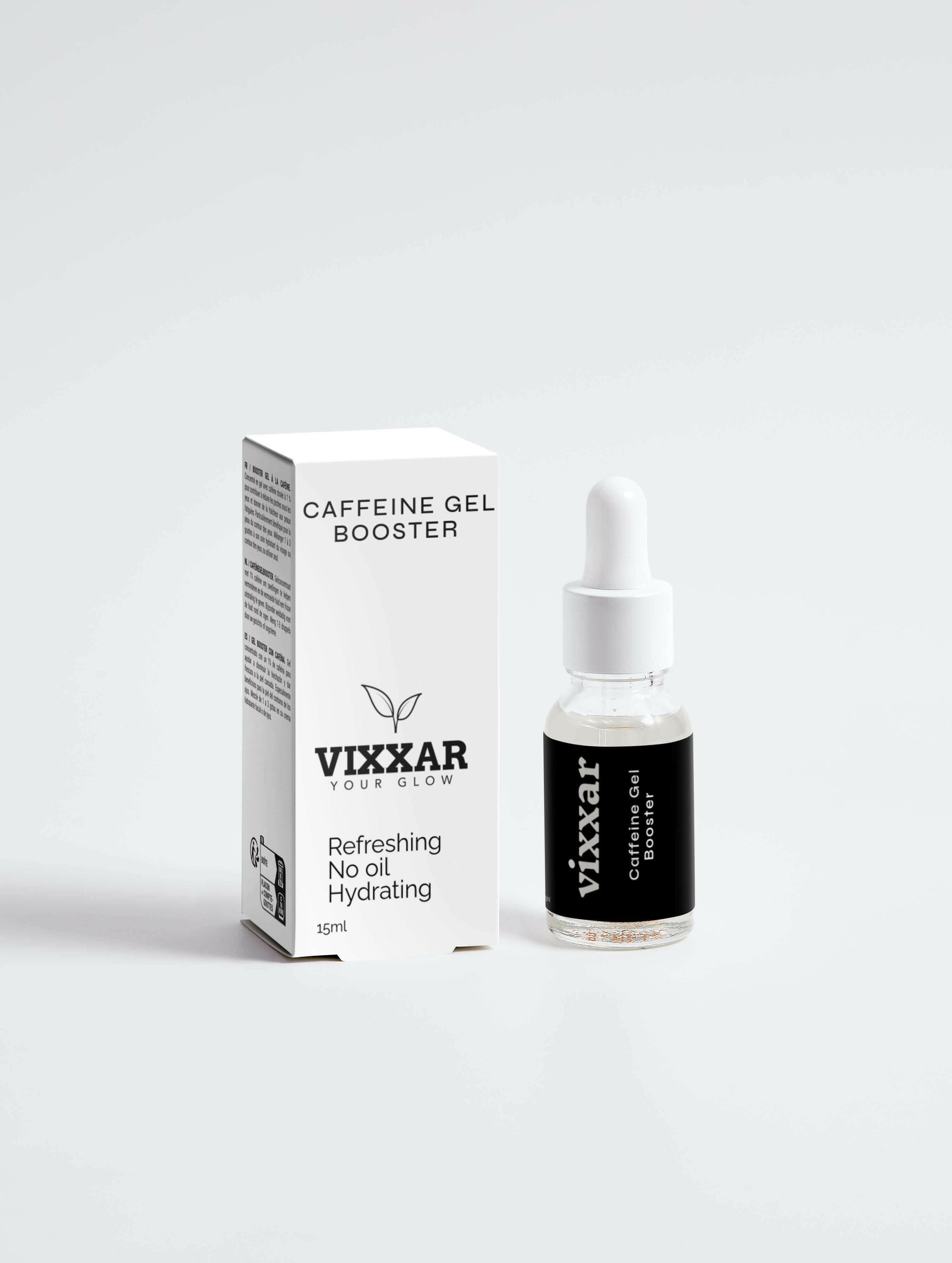 Caffeine Gel Booster 15ml - Vixxar Cosmetiques