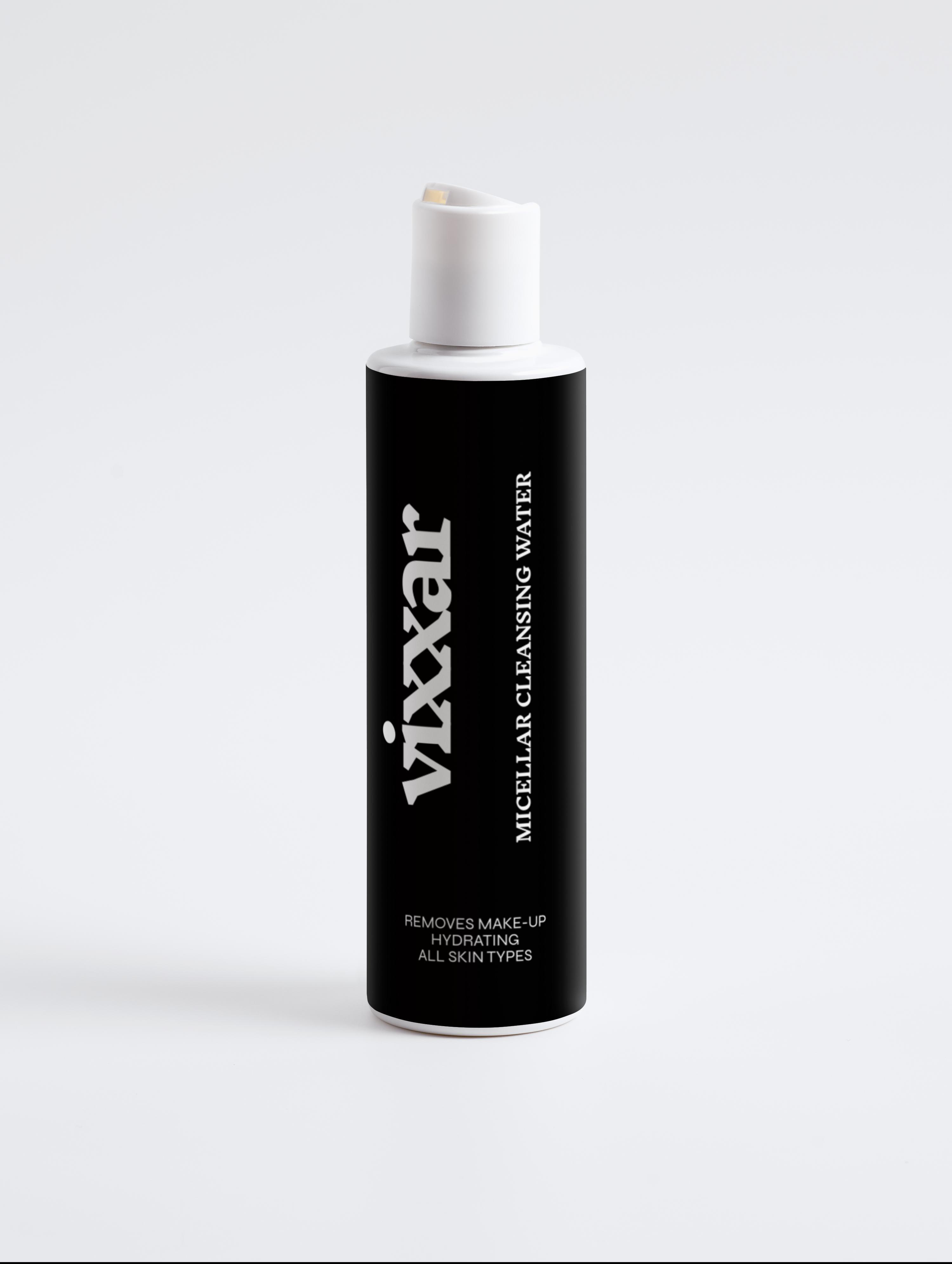 Micellar Cleansing Water 200ml – Gentle, Hydrating Makeup Remover for All Skin Types - Vixxar Cosmetiques