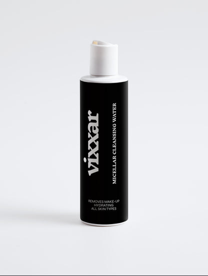 Micellar Cleansing Water 200ml – Gentle, Hydrating Makeup Remover for All Skin Types - Vixxar Cosmetiques