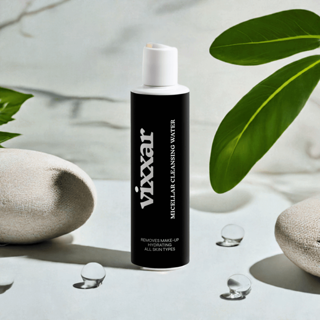 Micellar Cleansing Water 200ml – Gentle, Hydrating Makeup Remover for All Skin Types - Vixxar Cosmetiques