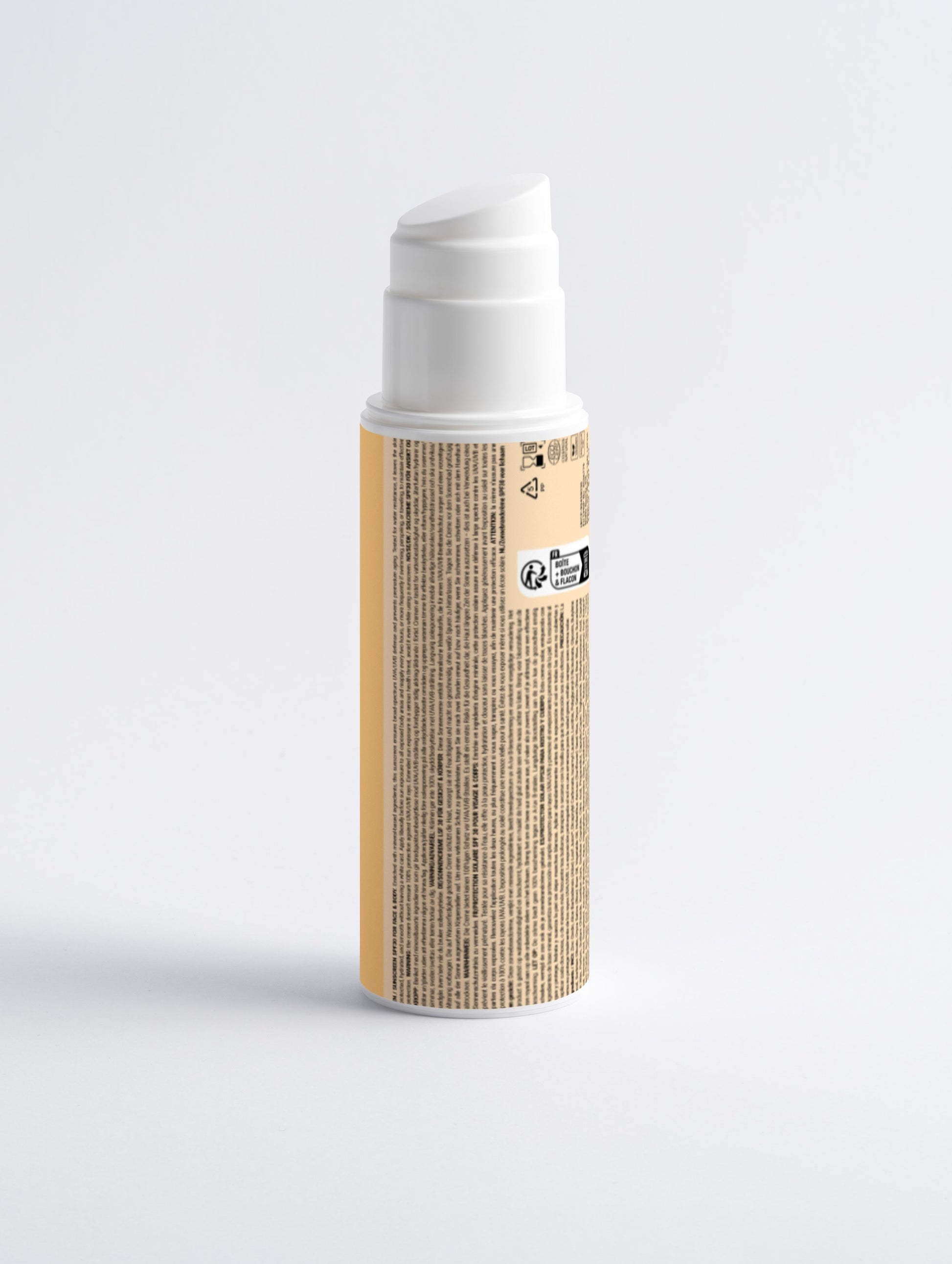 Mineral Sunscreen SPF30 for Face & Body, no tint 150ml - Vixxar Cosmetiques