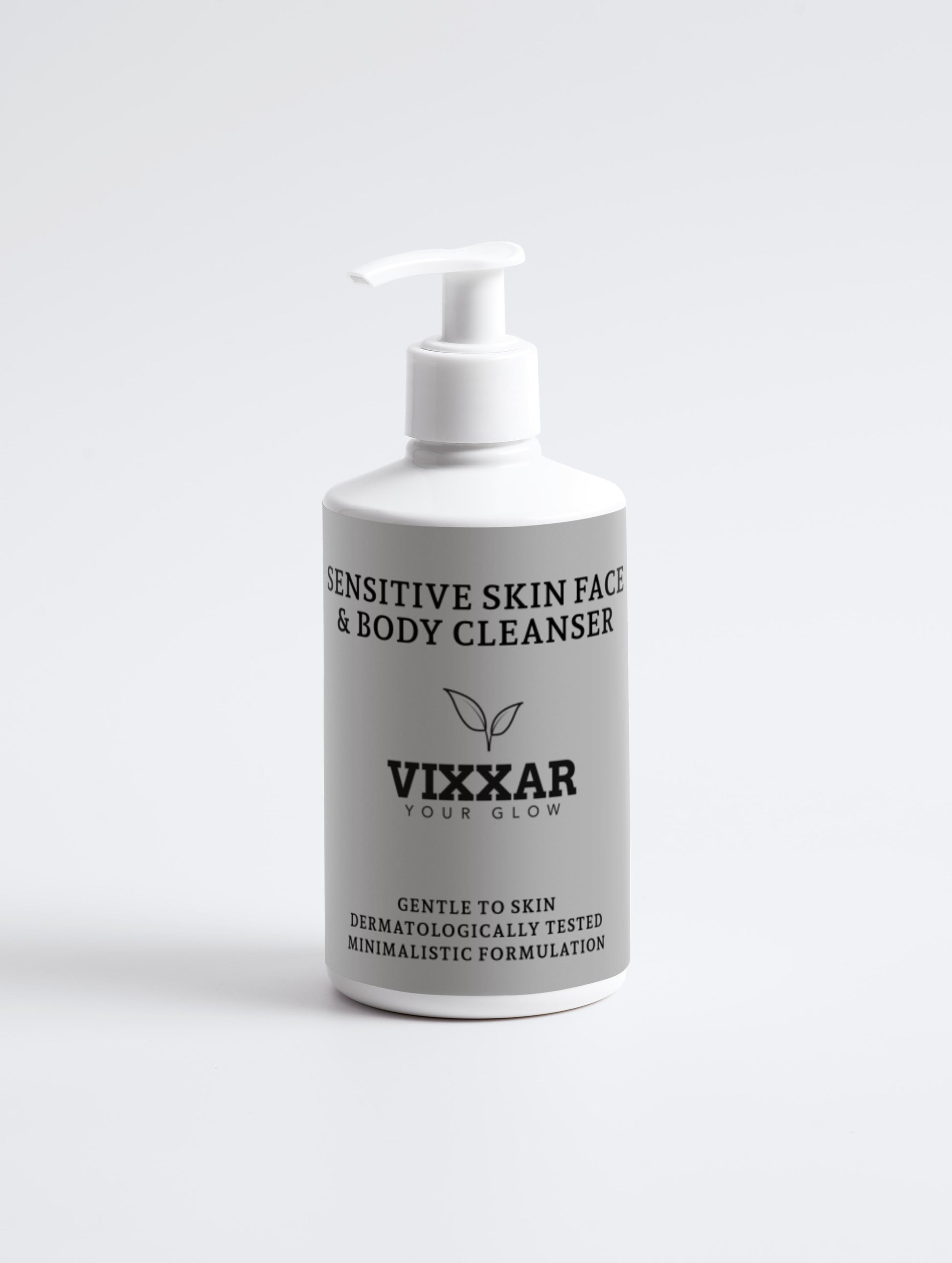 Sensitive Skin Face & Body Cleanser 290ml - Vixxar Cosmetiques