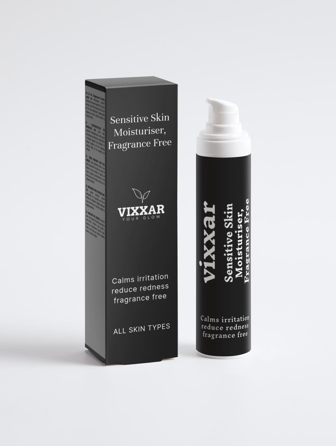 Fragrance Free Sensitive Skin Moisturiser 50ml - Vixxar CosmetiquesSkin MoisturiserDefault