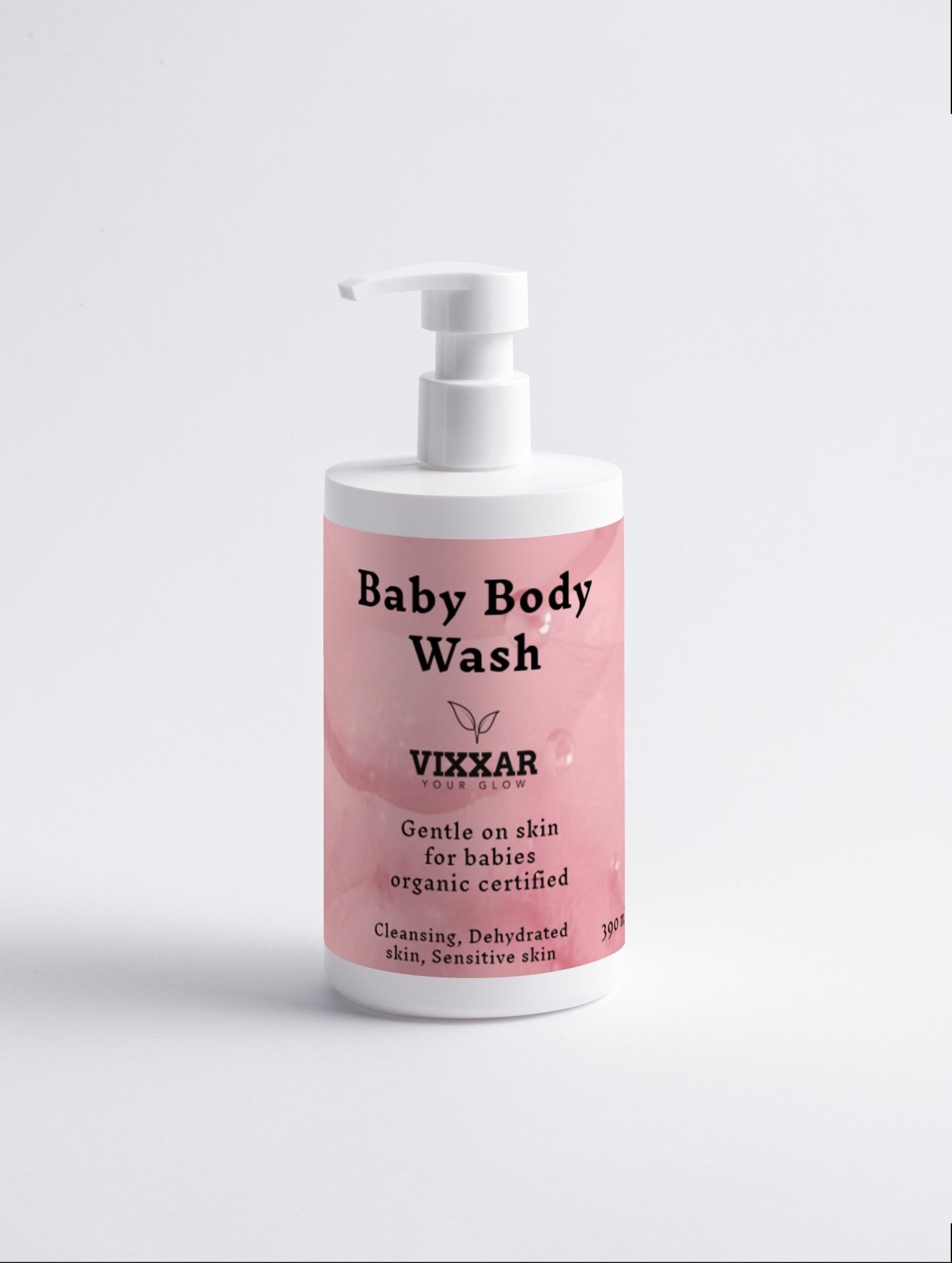 Gentle Baby Body Wash 390ml – Ultra - Soft Cleanse for Delicate Baby Skin - Vixxar CosmetiquesBody washDefault