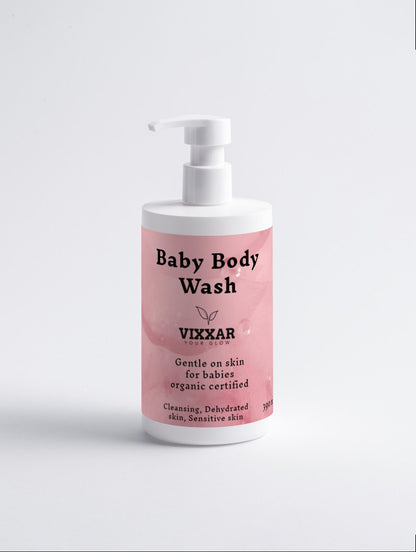 Gentle Baby Body Wash 390ml – Ultra - Soft Cleanse for Delicate Baby Skin - Vixxar CosmetiquesBody washDefault