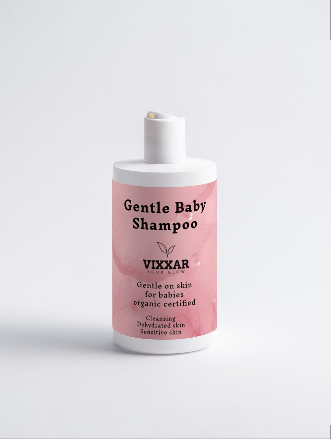 Gentle Baby Shampoo – Ultra - Mild Organic Shampoo for Sensitive Baby Scalp (400ml) - Vixxar CosmetiquesshampooDefault