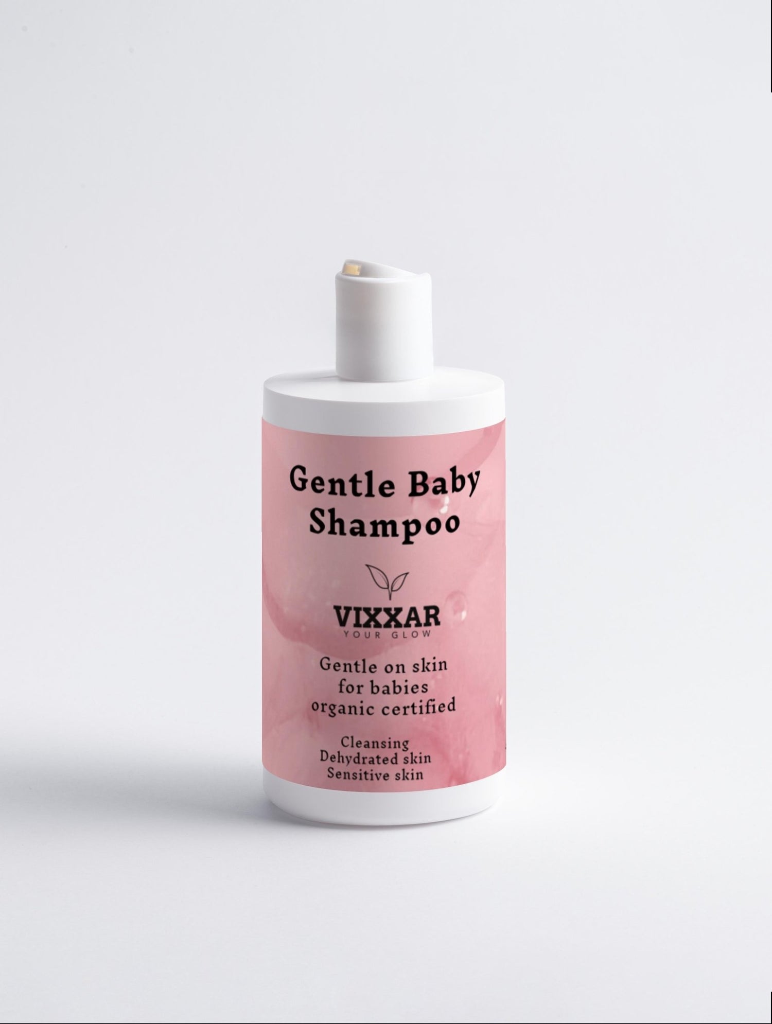 Gentle Baby Shampoo – Ultra - Mild Organic Shampoo for Sensitive Baby Scalp (400ml) - Vixxar CosmetiquesshampooDefault