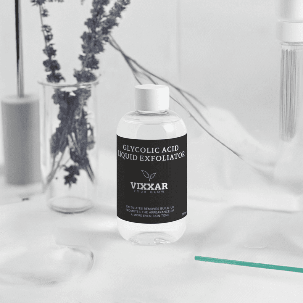 Glycolic Acid Liquid Exfoliator 250ml – Brighten, Smooth &amp; Refine Skin - Vixxar CosmetiquesDefault