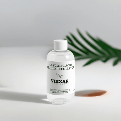 Glycolic Acid Liquid Exfoliator – 7% AHA for Radiant, Smooth Skin - Vixxar Cosmetiques