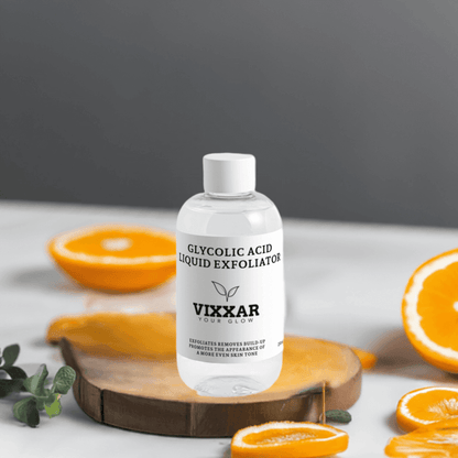 Glycolic Acid Liquid Exfoliator – 7% AHA for Radiant, Smooth Skin - Vixxar Cosmetiques