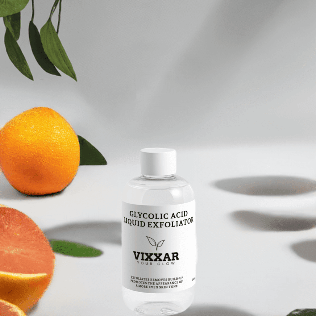 Glycolic Acid Liquid Exfoliator – 7% AHA for Radiant, Smooth Skin - Vixxar Cosmetiques