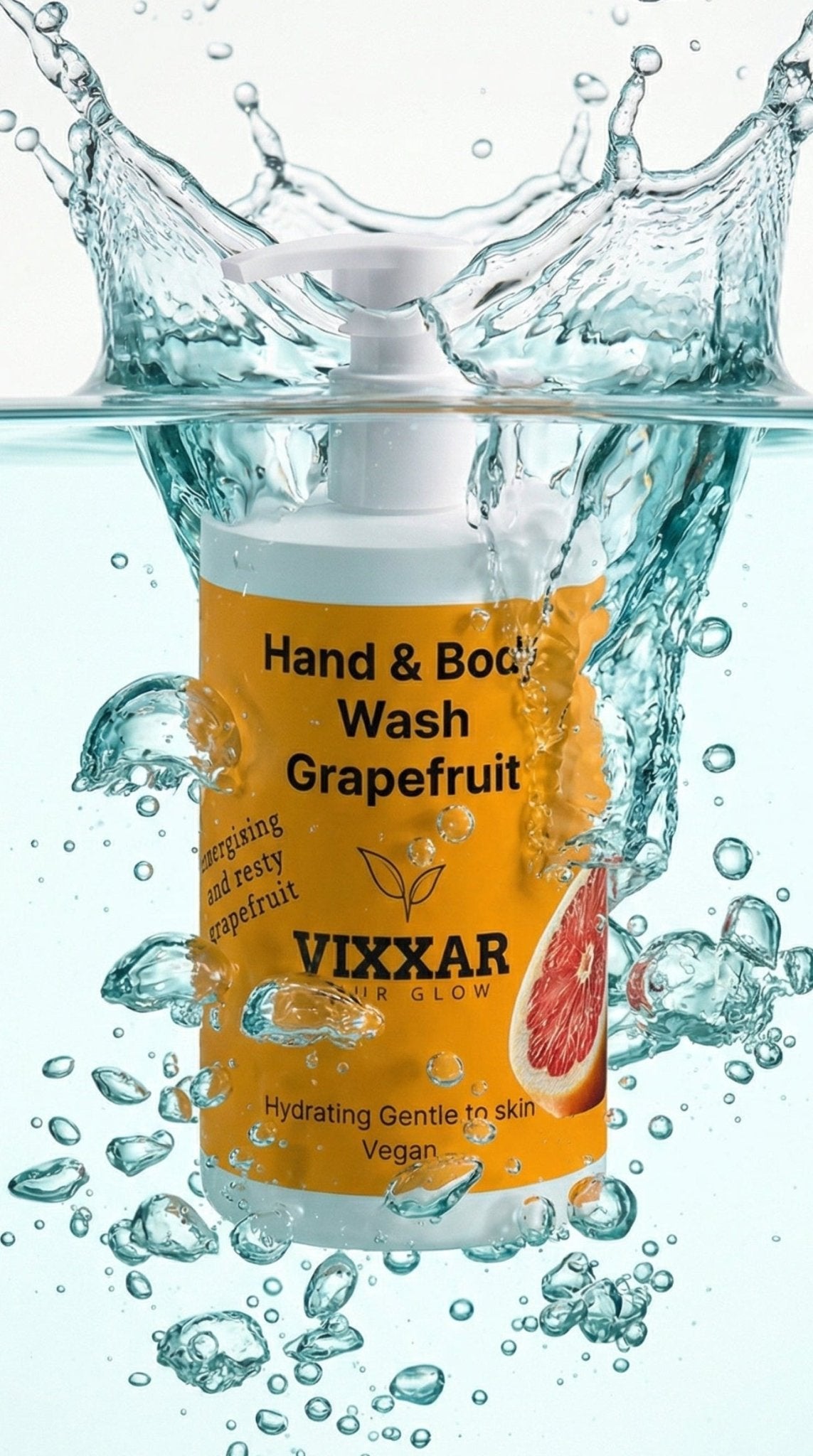 Grapefruit Hand &amp; Body Wash 400 ml - Vixxar CosmetiquesDefault