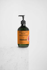 Grapefruit Hand & Body Wash – Uplifting Hydration for Radiant Skin (490ml) - Vixxar Cosmetiques