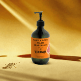 Grapefruit Hand & Body Wash – Uplifting Hydration for Radiant Skin (490ml) - Vixxar Cosmetiques