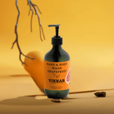 Grapefruit Hand & Body Wash – Uplifting Hydration for Radiant Skin (490ml) - Vixxar Cosmetiques