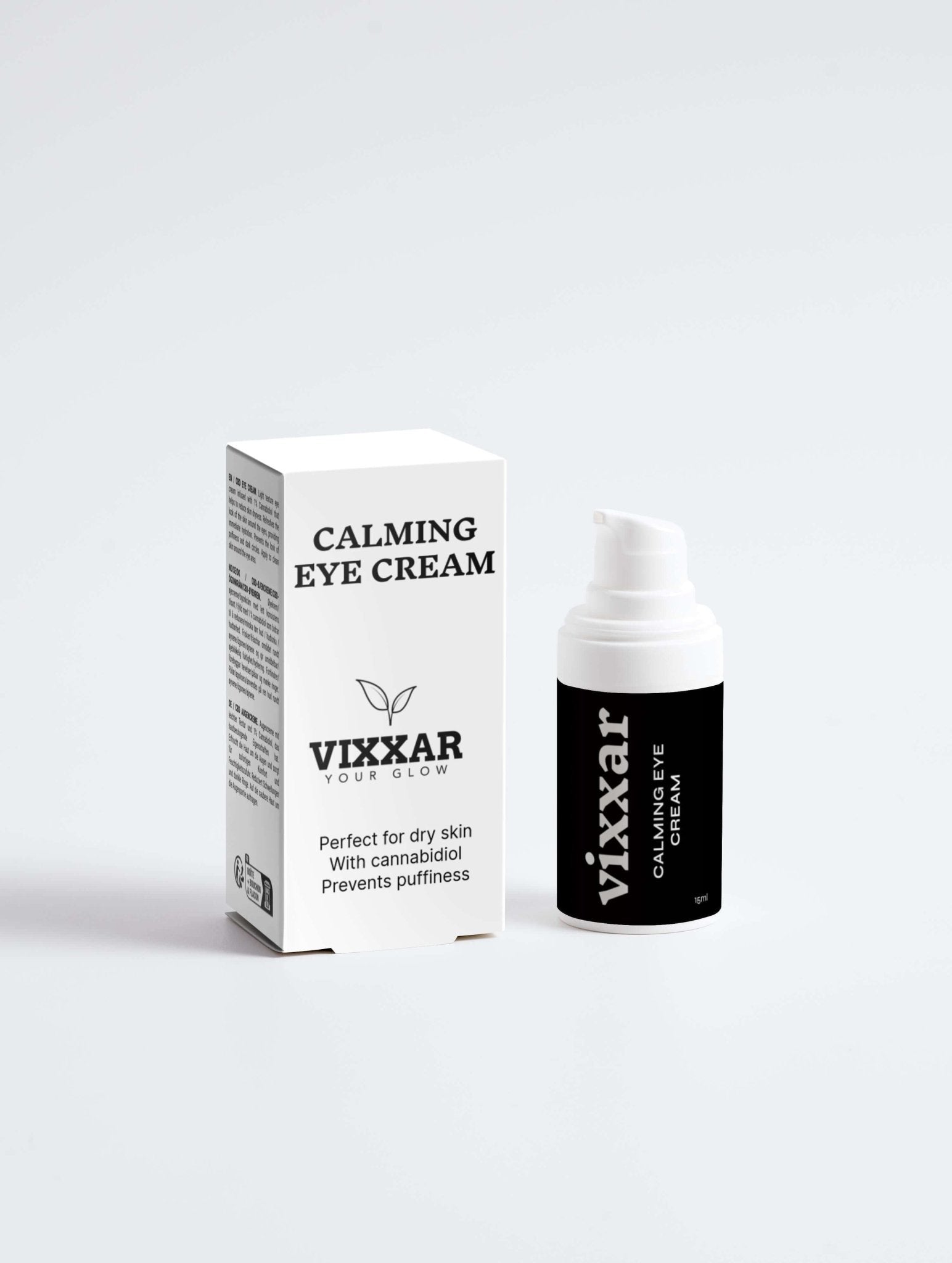 Hyaluronic Acid Eye Cream with CBD 15ml - Vixxar Cosmetiques