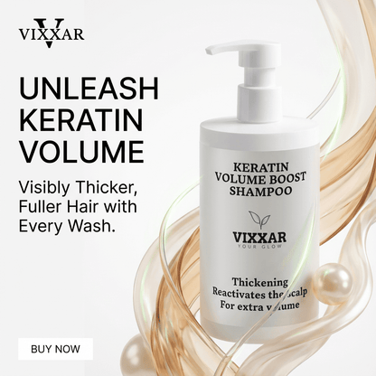 Keratin Volume Boost Shampoo, 390ml - Vixxar CosmetiquesshampooDefault