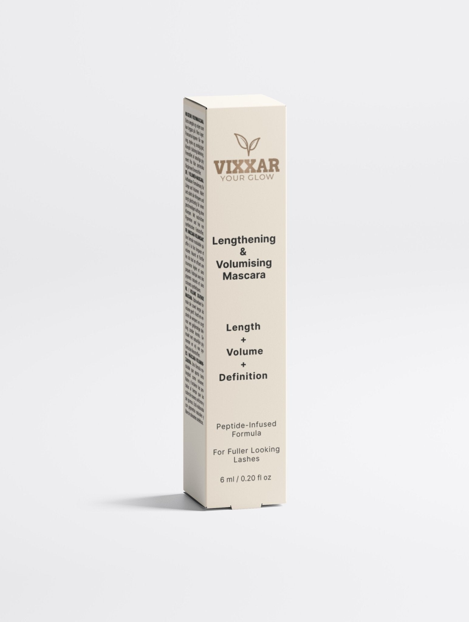 Lengthening &amp; Volumising Mascara - Vixxar Natural SkincaremascaraDefault