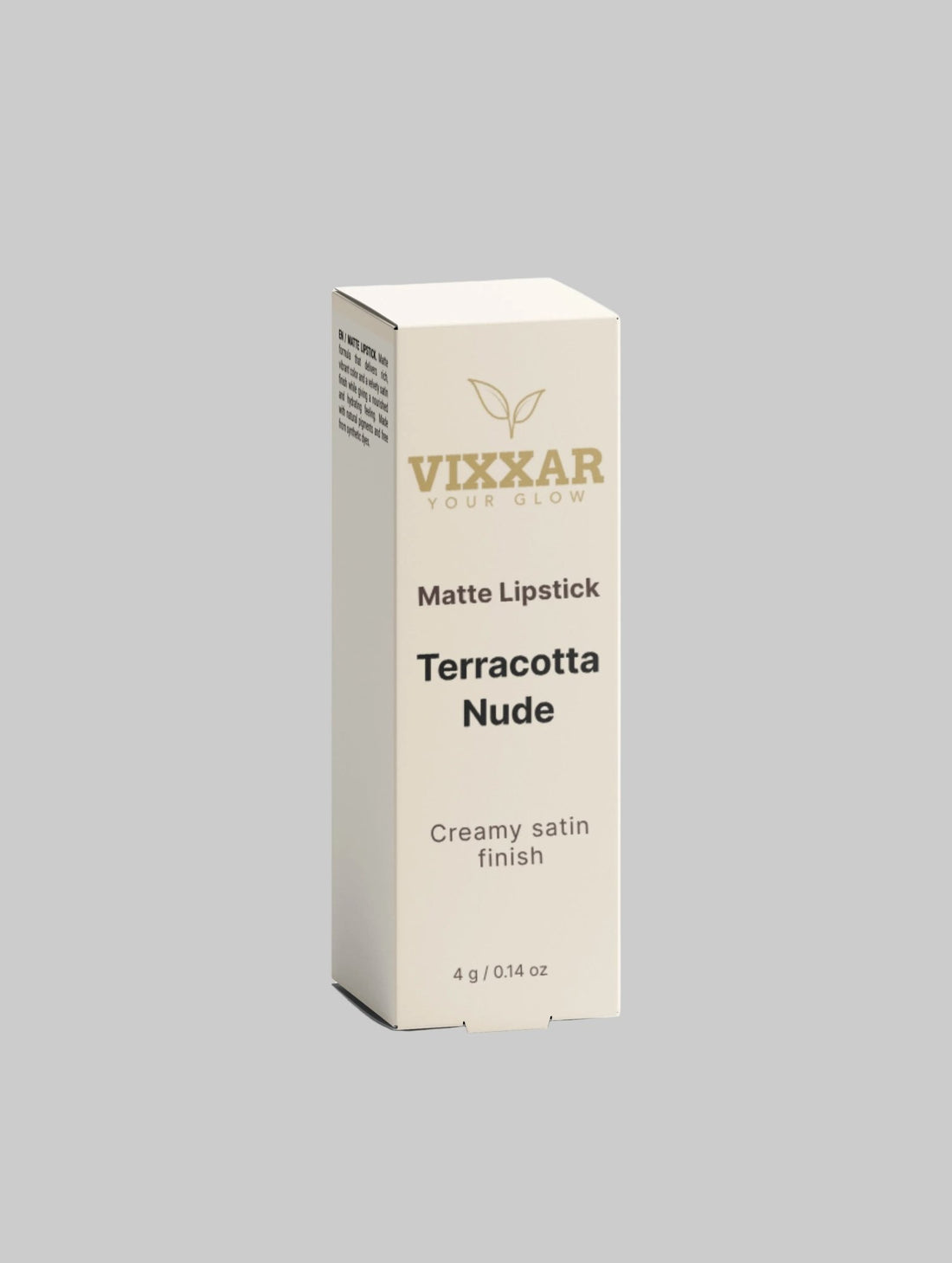Matte Lipstick, Terracotta Nude - Vixxar Natural SkincareDefault