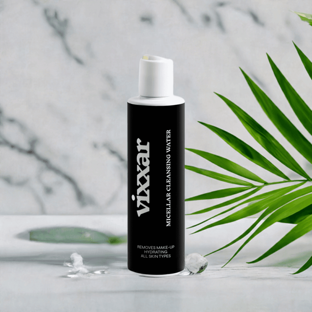 Micellar Cleansing Water 200ml – Gentle, Hydrating Makeup Remover for All Skin Types - Vixxar Cosmetiques