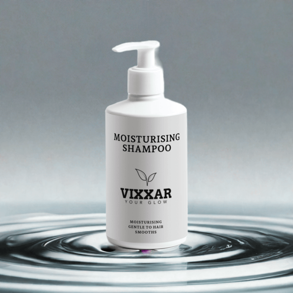 Moisturising Shampoo 300ml – Hydrate, Smooth &amp; Shine for All Hair Types - Vixxar Cosmetiques