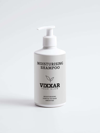 Moisturising Shampoo 300ml – Hydrate, Smooth &amp; Shine for All Hair Types - Vixxar Cosmetiques