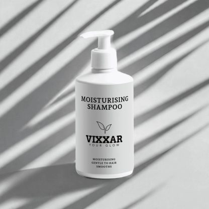 Moisturising Shampoo 300ml – Hydrate, Smooth &amp; Shine for All Hair Types - Vixxar Cosmetiques
