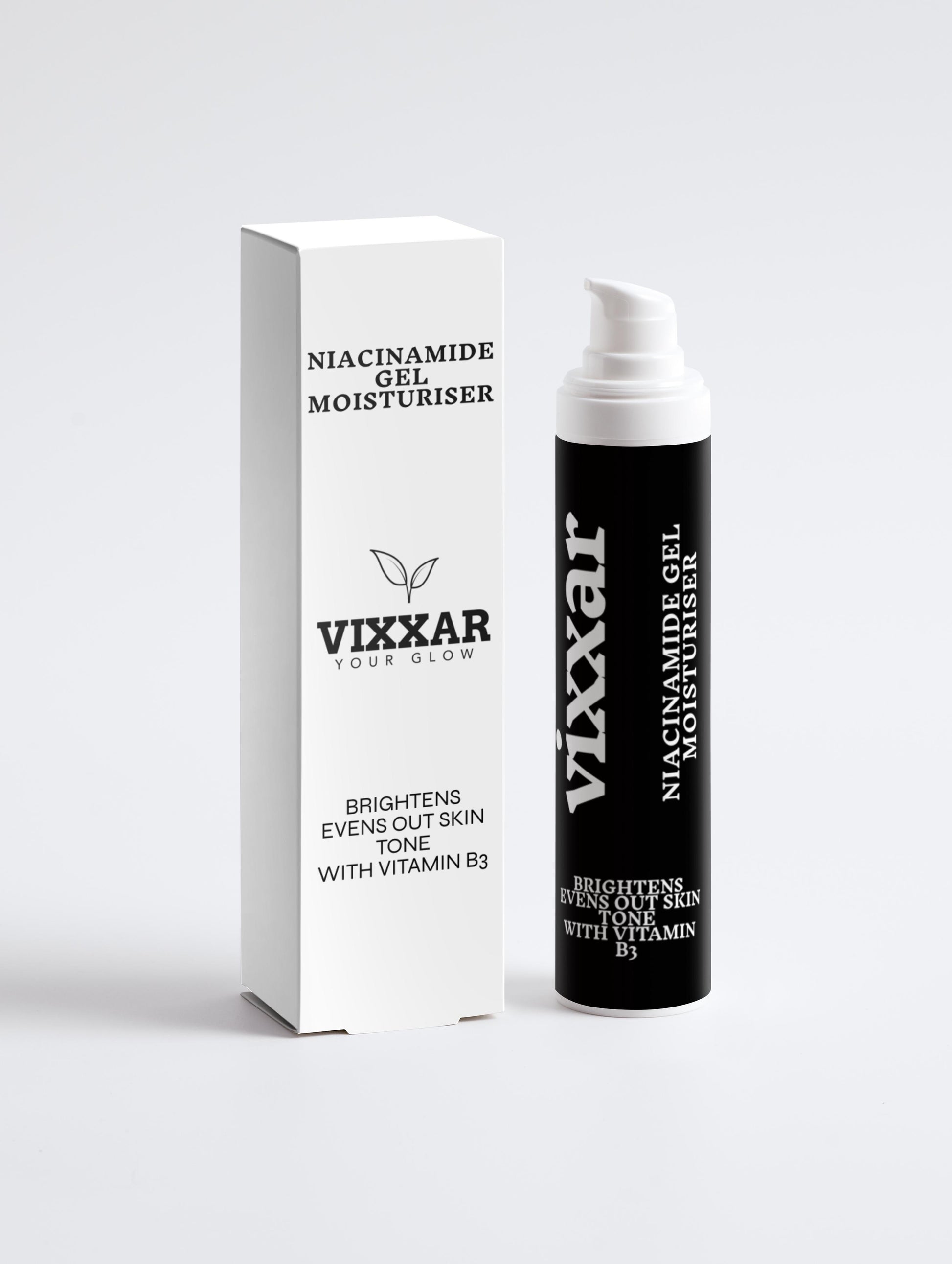 Niacinamide Gel Moisturiser 50ml - Vixxar Cosmetiques