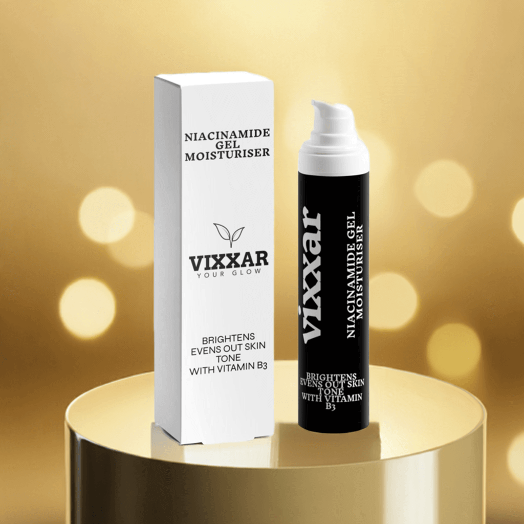 Niacinamide Gel Moisturiser 50ml – Hydrate, Brighten &amp; Even Skin Tone Naturally - Vixxar Cosmetiques