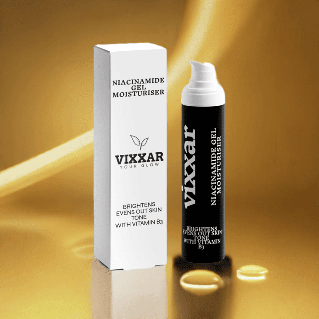Niacinamide Gel Moisturiser 50ml – Hydrate, Brighten &amp; Even Skin Tone Naturally - Vixxar Cosmetiques