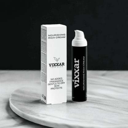 Nourishing Rich Cream 50ml – Deep Hydration for Dry, Sensitive &amp; Mature Skin - Vixxar Cosmetiques