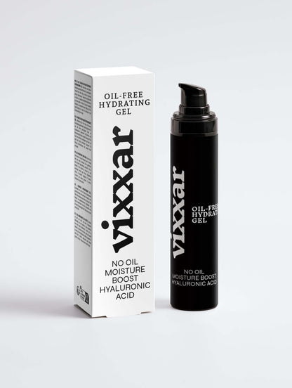Oil - Free Hydrating Gel 50ml – Lightweight Moisture for Oily &amp; Acne - Prone Skin - Vixxar Cosmetiques
